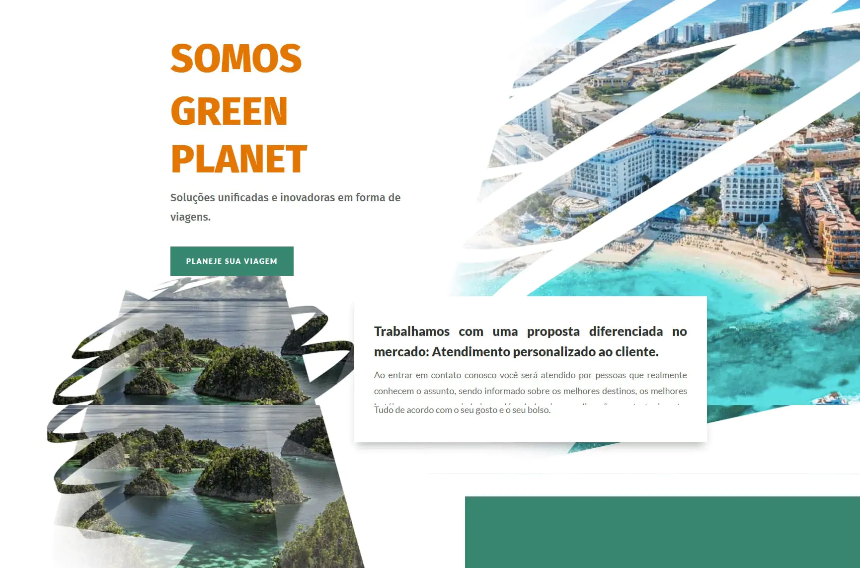 Website Green Planet Turismo